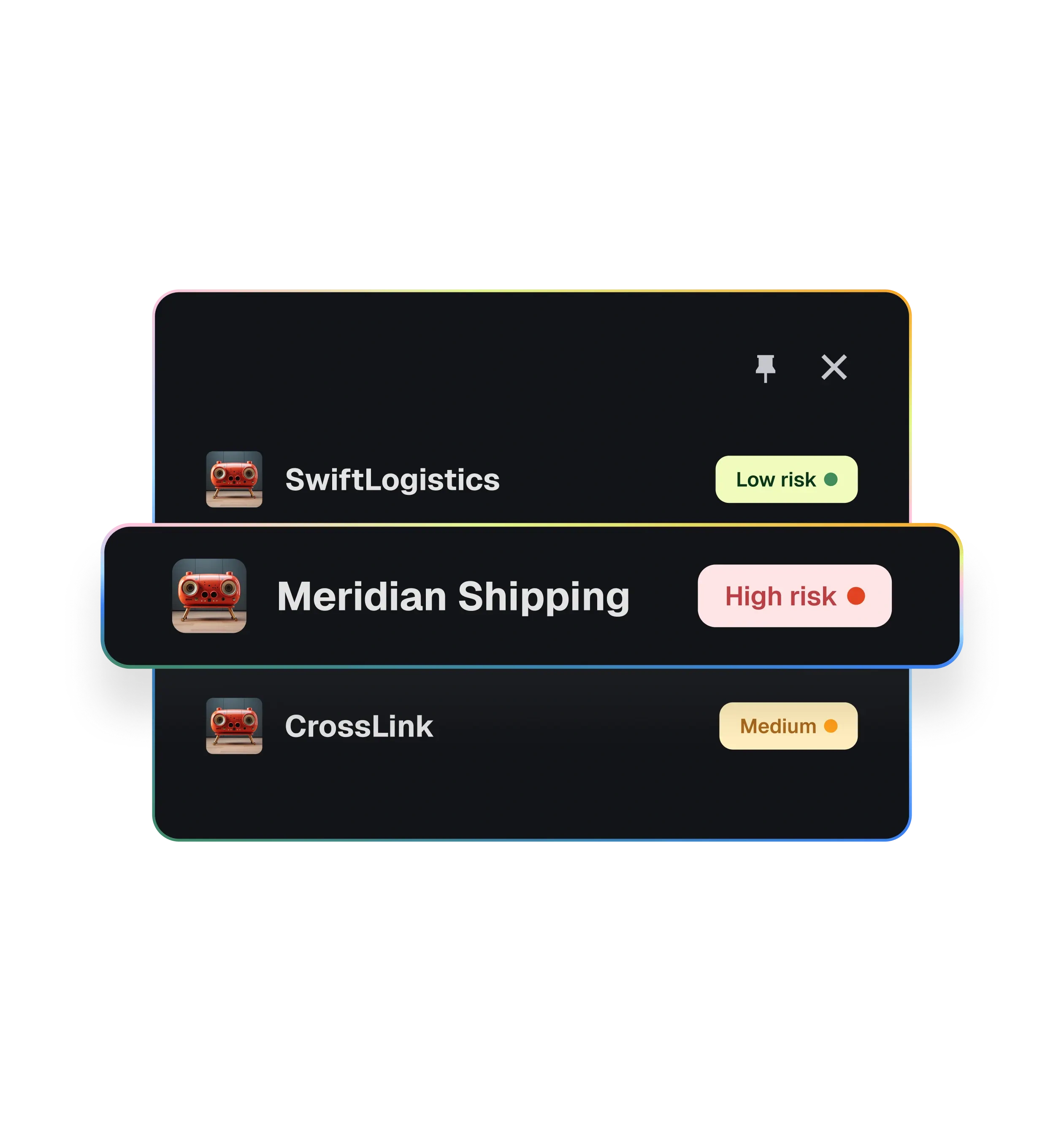 Merchant management Features
