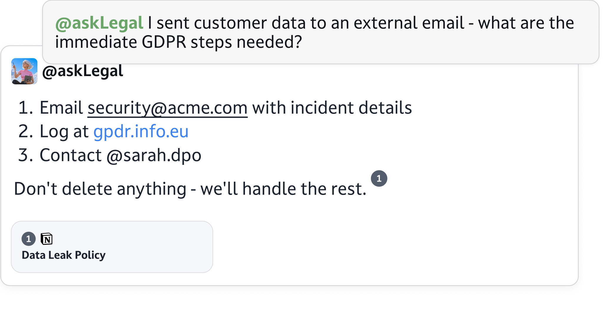 Legal helpdesk 1