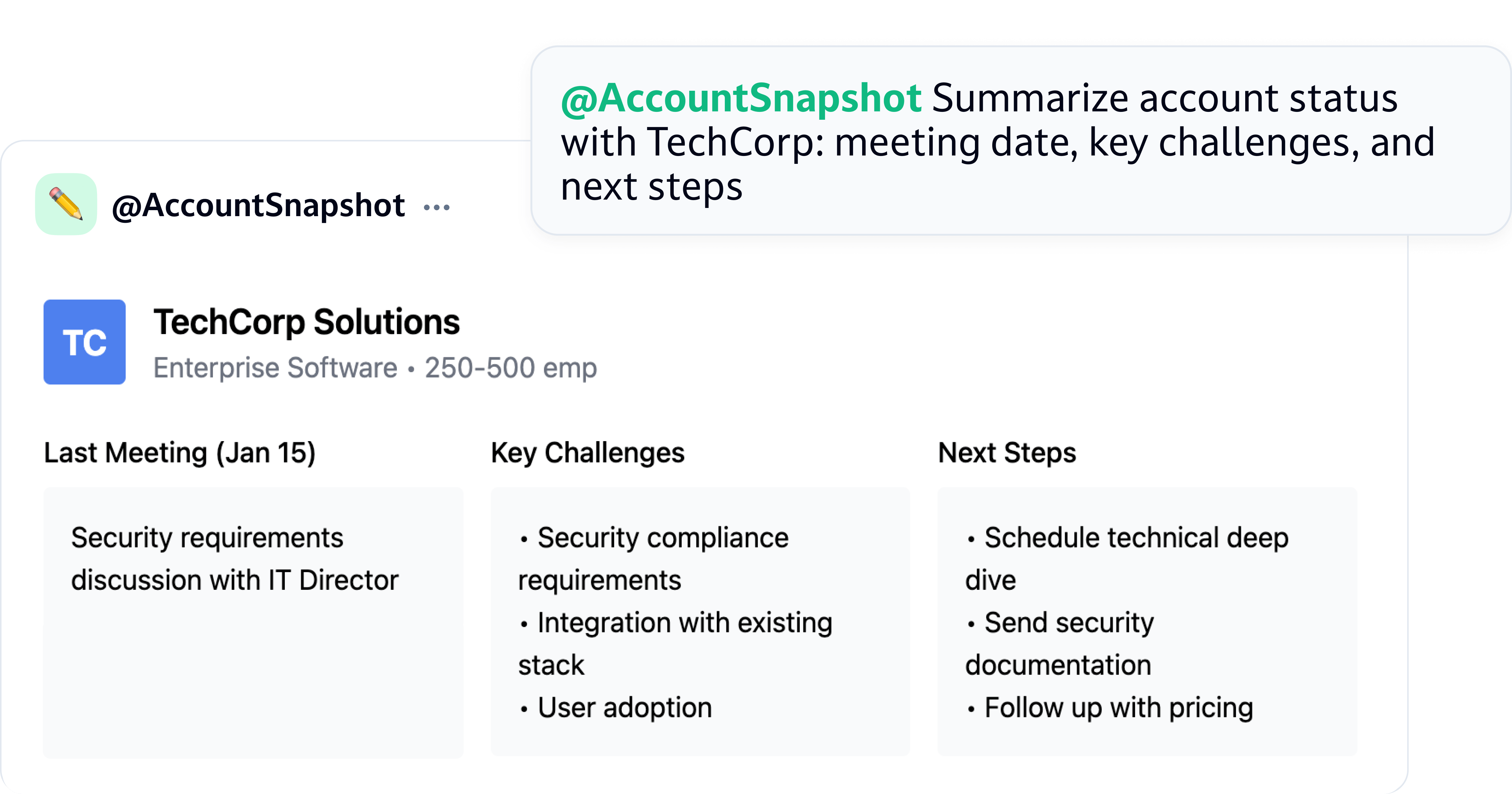 Account snapshot 1