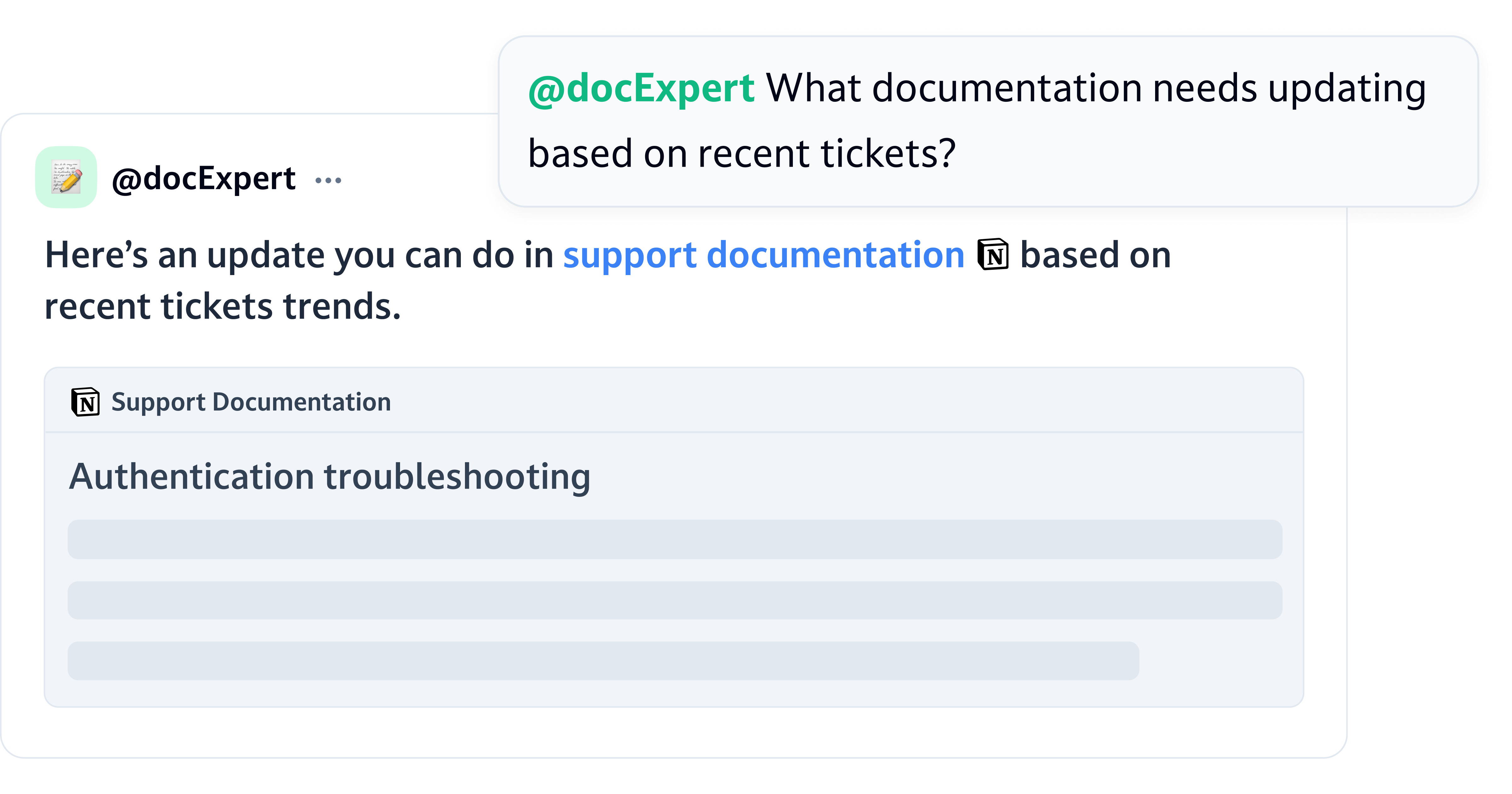 Knowledge base augmentation 1